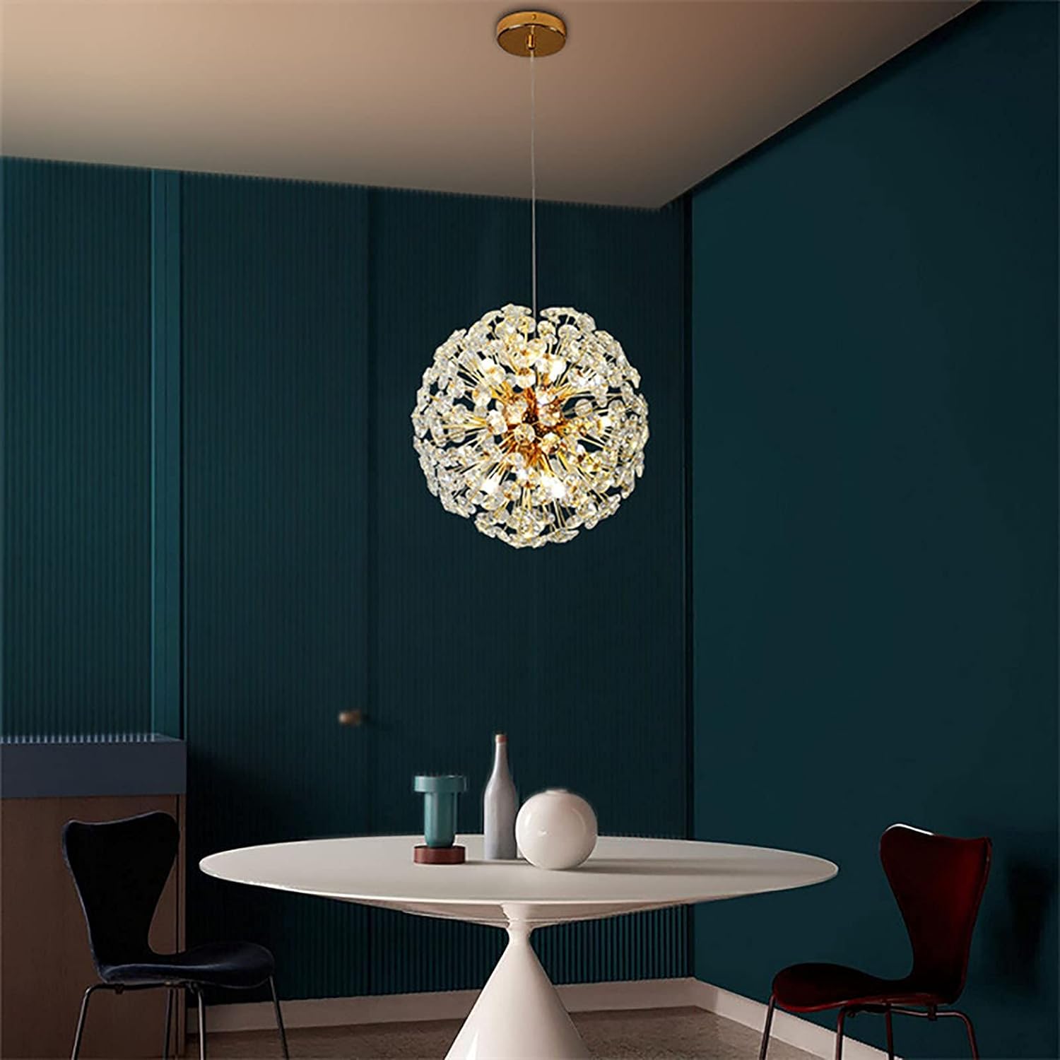 Luxware Sunflower Gold Krystallysekrone Ø60 cm - luxware-dk.myshopify.com