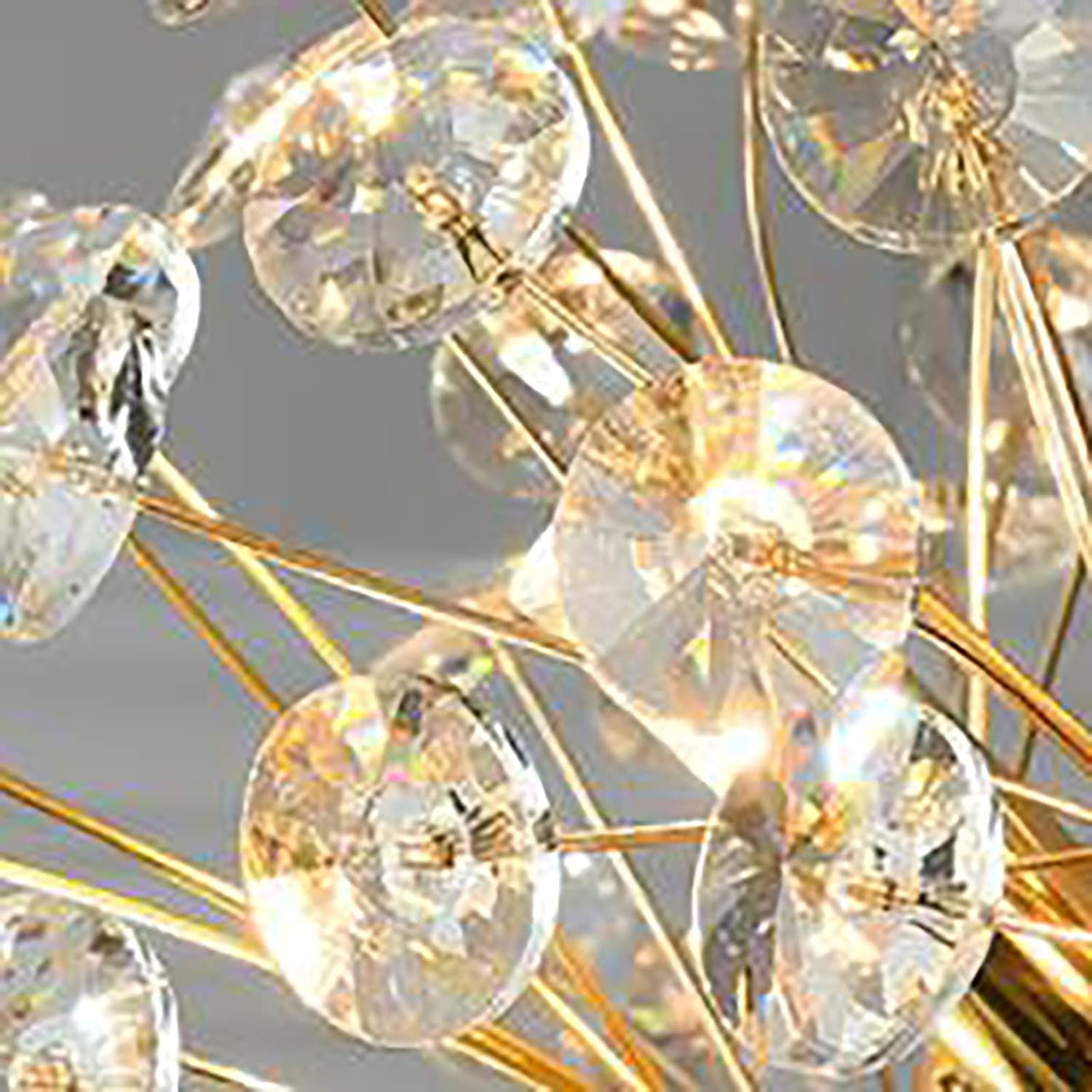 Luxware Sunflower Gold Krystallysekrone Ø60 cm - luxware-dk.myshopify.com
