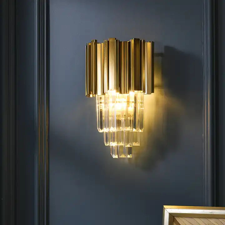Luxware Elysia Gold Væglampe 22.5 cm