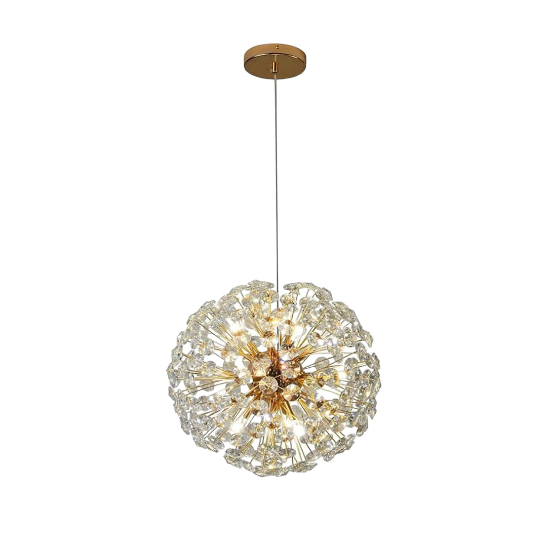 Luxware Sunflower Gold Krystallysekrone Ø60 cm