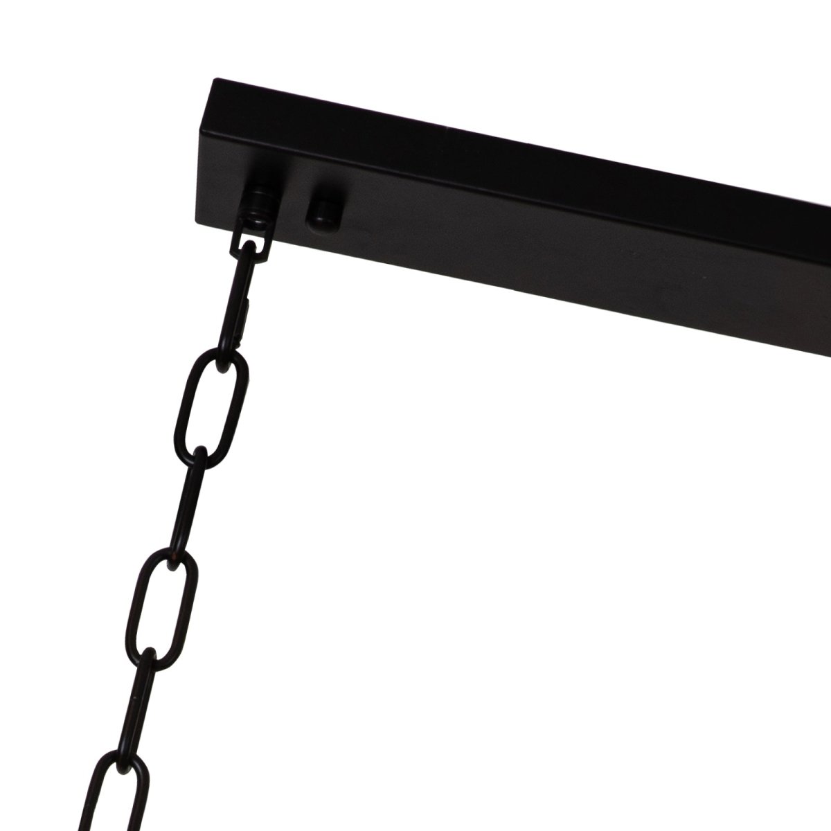 Krystal lysekron Luxware Polaris Sort krans m. klar krystal i 96x27 cm. - Luxware DK