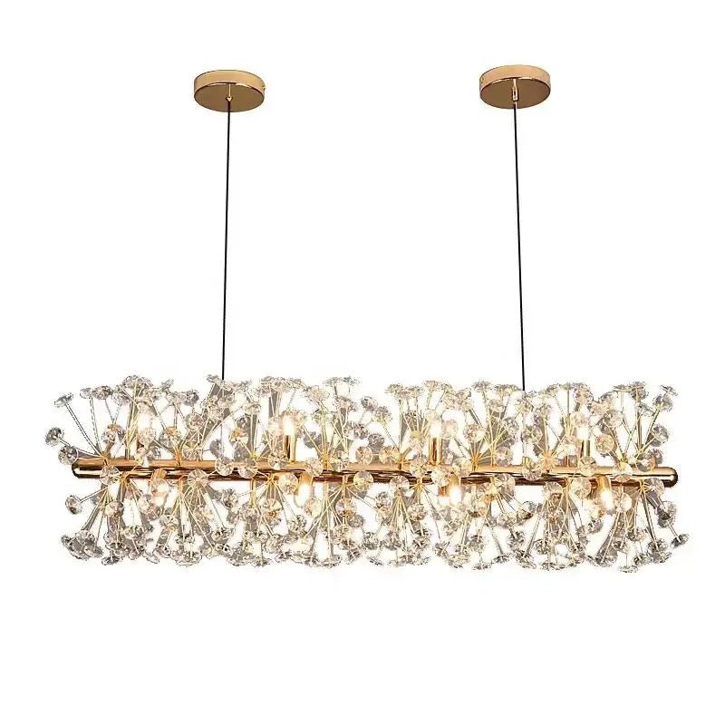 Krystal lysekrone Luxware Supernova Gold 90 x 30Ø cm. - Luxware DK