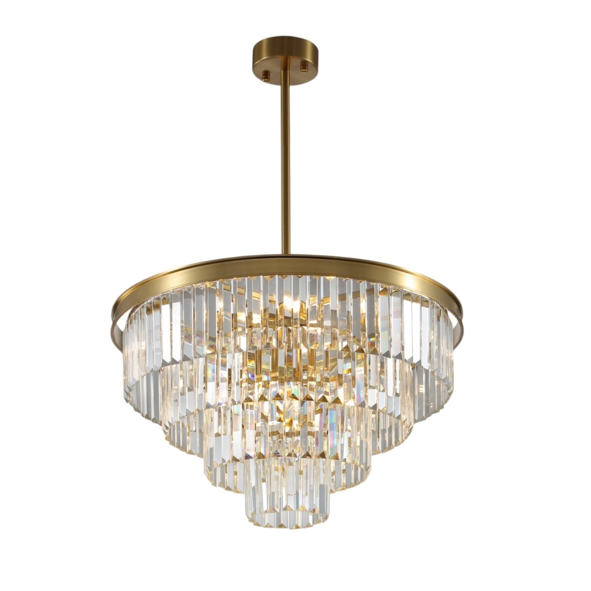 krystallysekrone Polaris Gold 4 - lags i Ø60cm. - Luxware DK