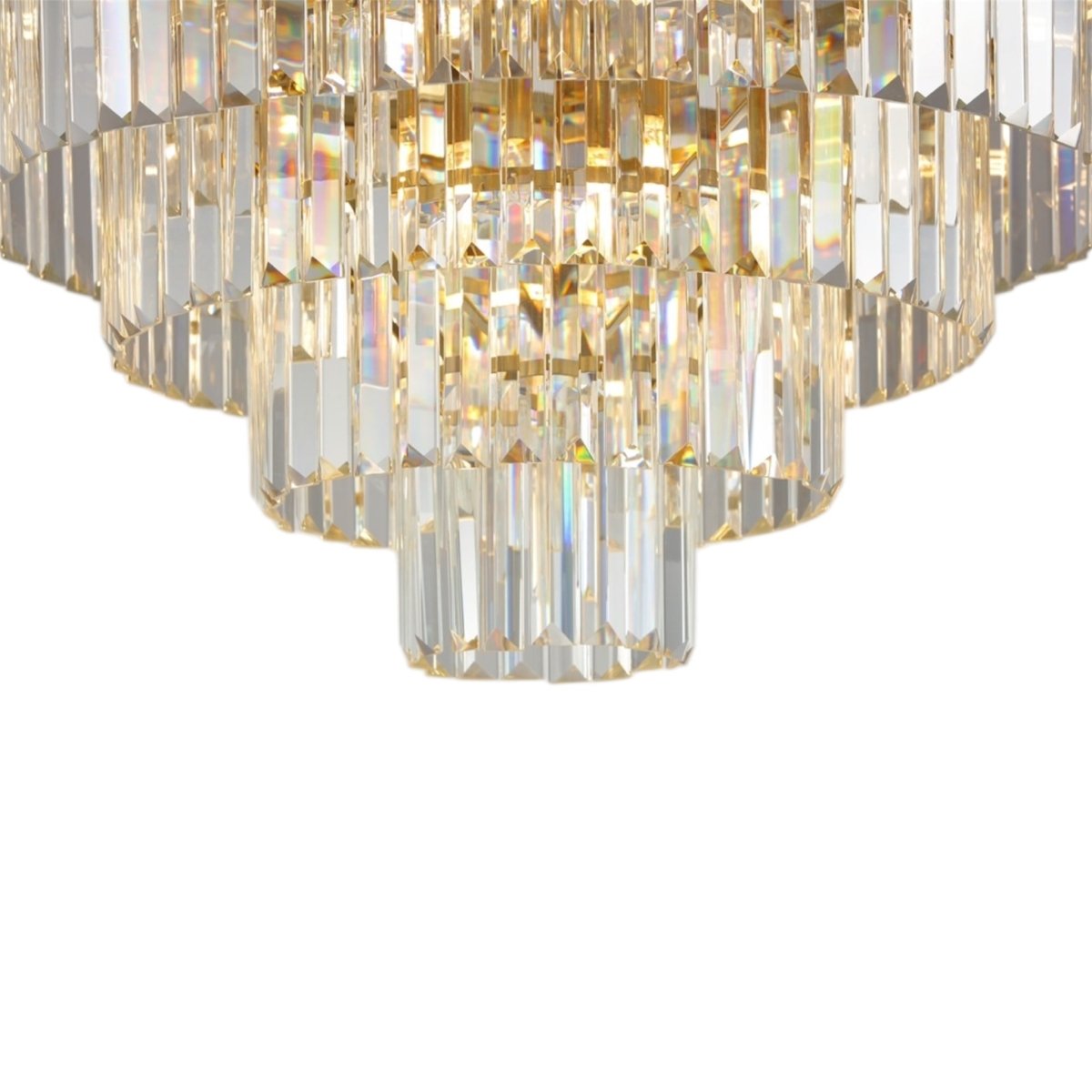 krystallysekrone Polaris Gold 4 - lags i Ø60cm. - Luxware DK