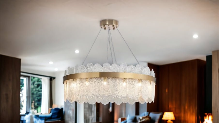 Luxware Frost Ring Lysekrone Ø60 cm - Luxware DK