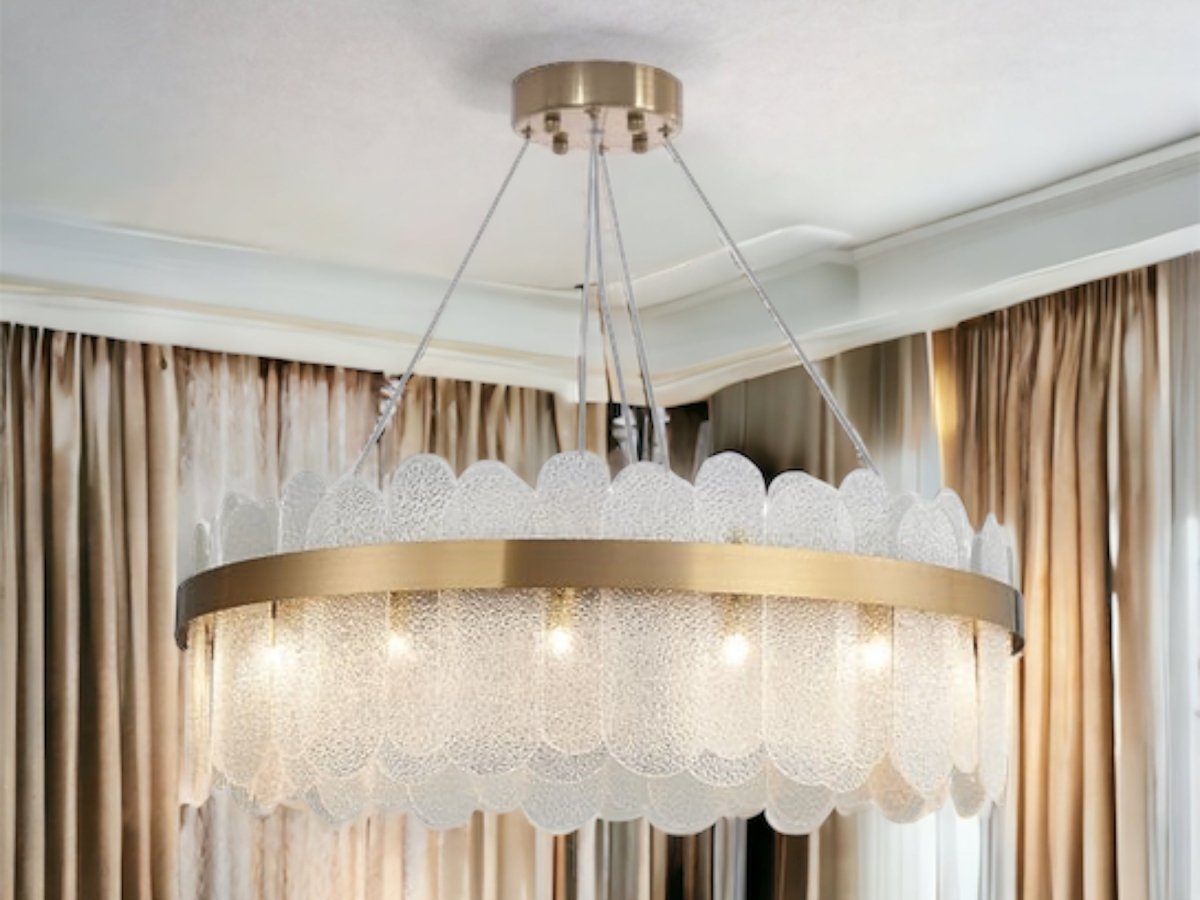 Luxware Frost Ring Lysekrone Ø60 cm - Luxware DK