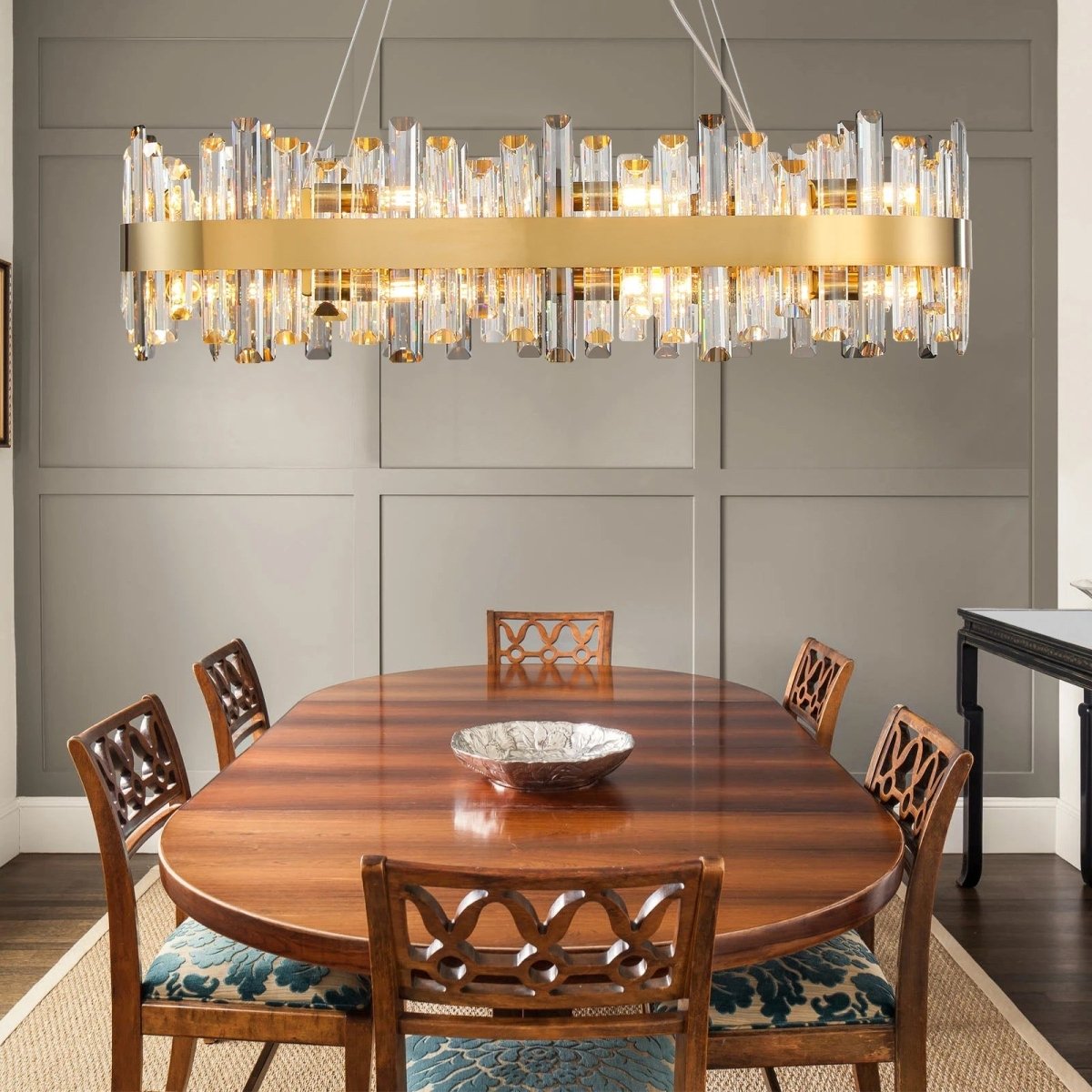 Luxware Iceshard Krystallysekrone 80x35x25 cm - Luxware DK