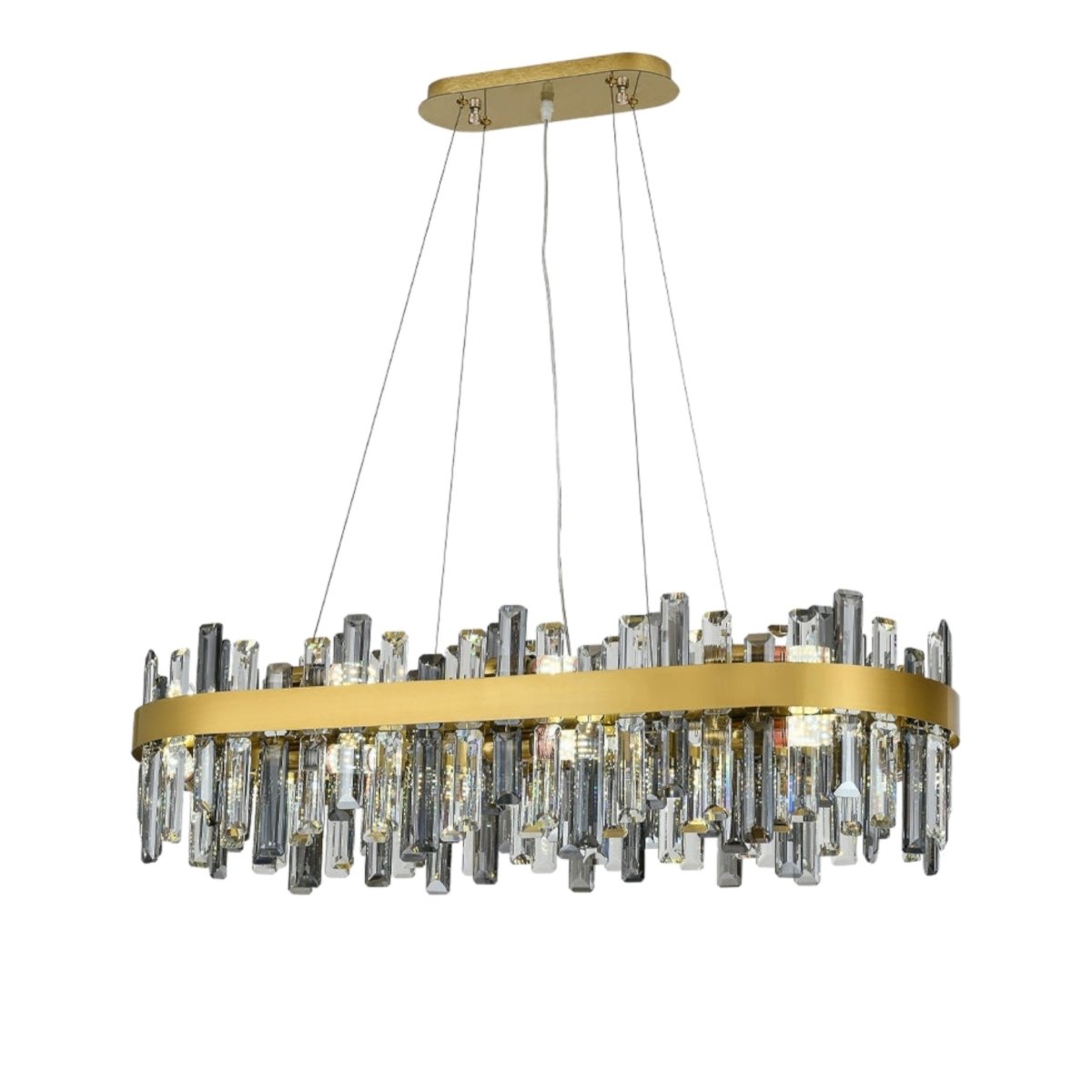 Luxware Iceshard Krystallysekrone 80x35x25 cm - Luxware DK