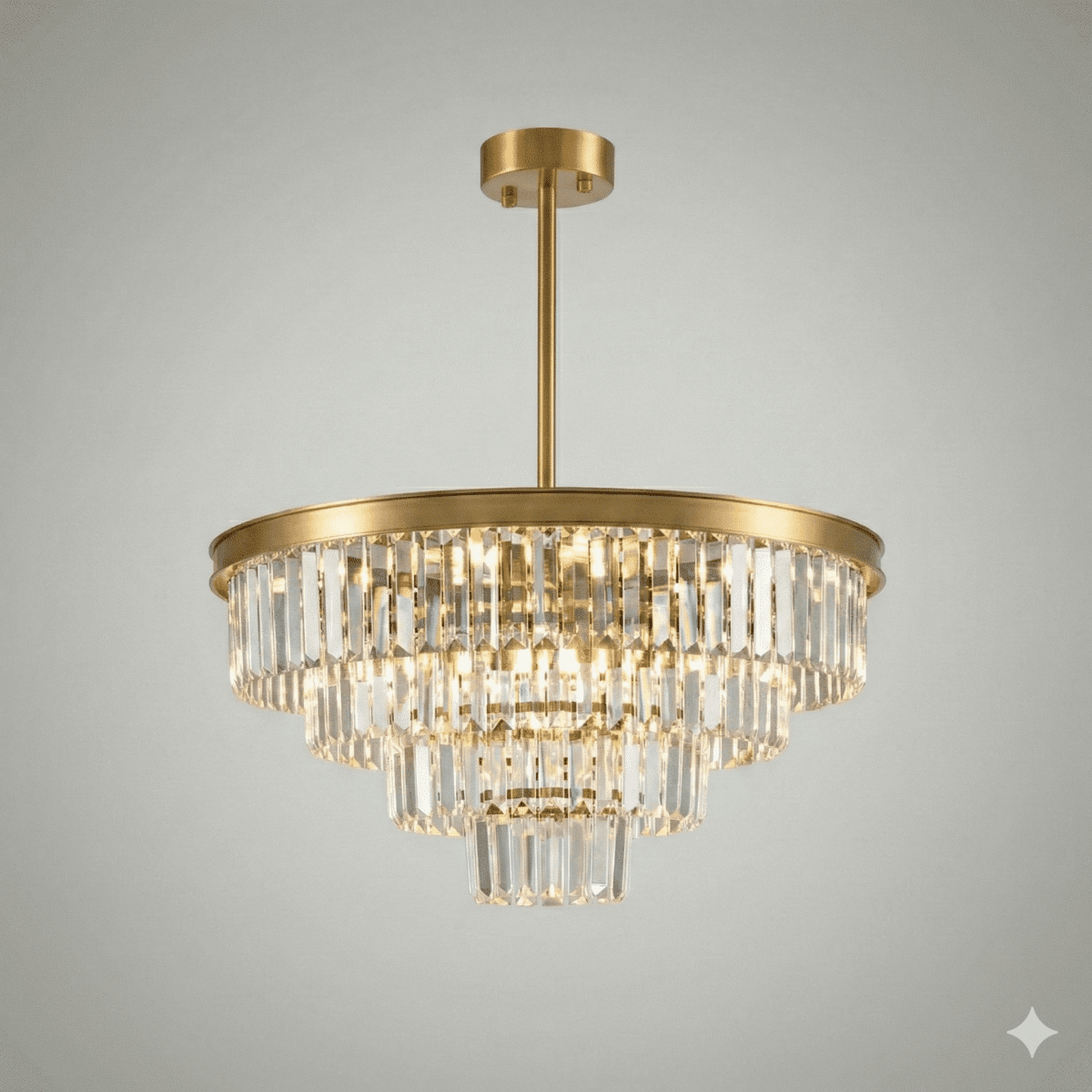 Lysekrone i krystal - Polaris - Luxware DK