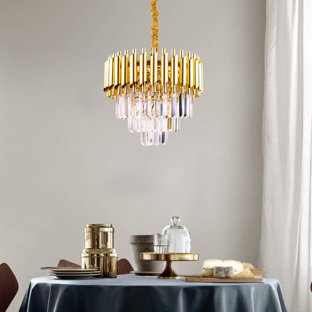 Lysekrone Luxware Caesar Guld Ø40 cm - Luxware DK