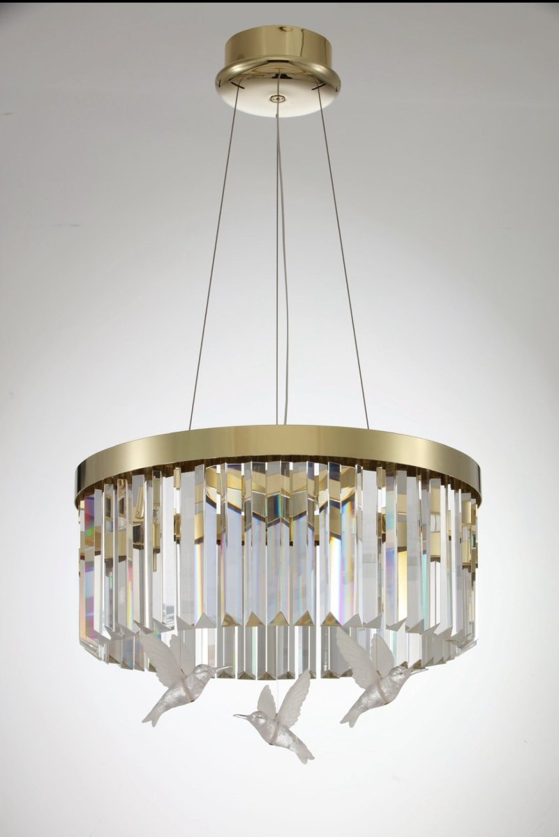 Lysekrones Asfura i guld Q60cm. - Luxware DK