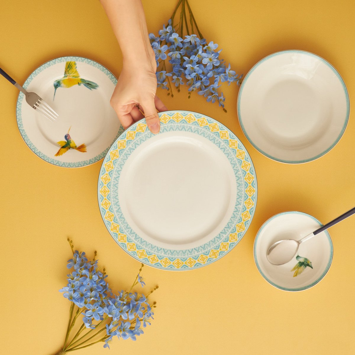 Middagssæt til 6 personer Karaca Paraiso. - Luxware DK