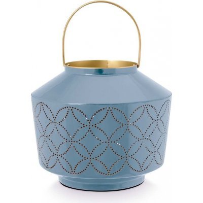 Pip Studio Enamel Lanterne Blå 22 cm - Luxware DK