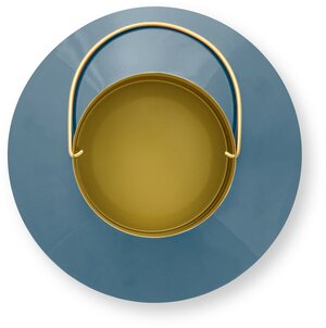 Pip Studio Enamel Lanterne Blå 22 cm - Luxware DK
