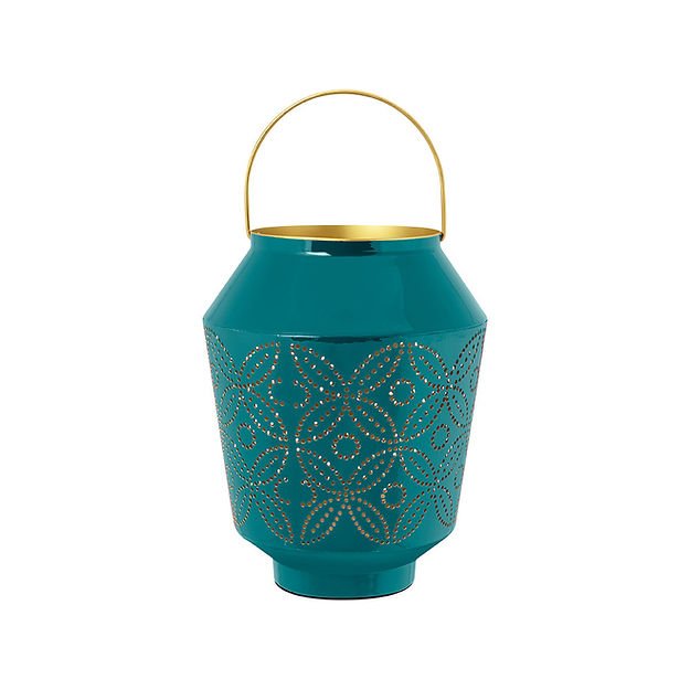 Pip Studio Enamel Lanterne Mørkegrøn 29 cm - Luxware DK