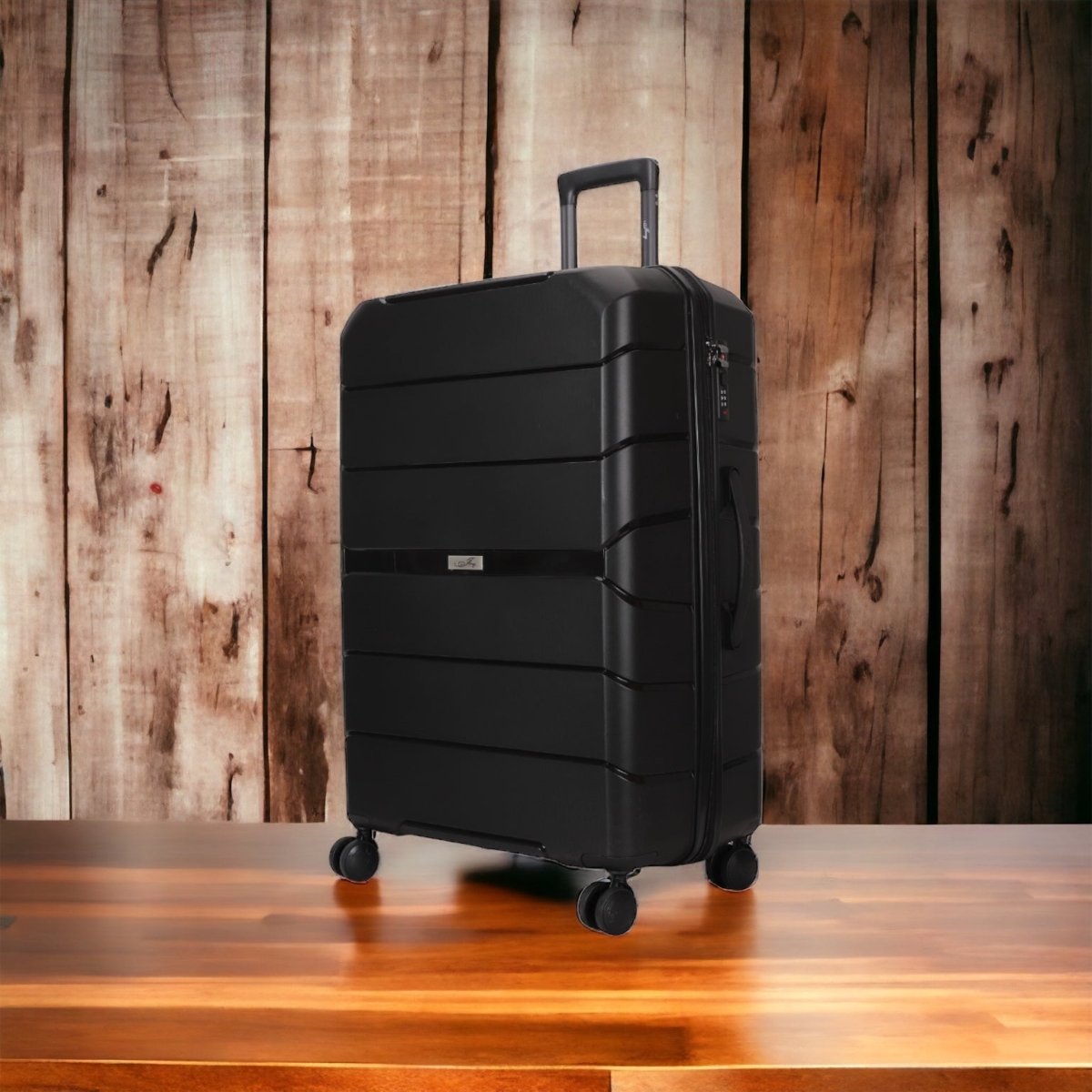 Stor Kuffert.70x50x30 cm op til 28 kg i Sort - Luxware DK