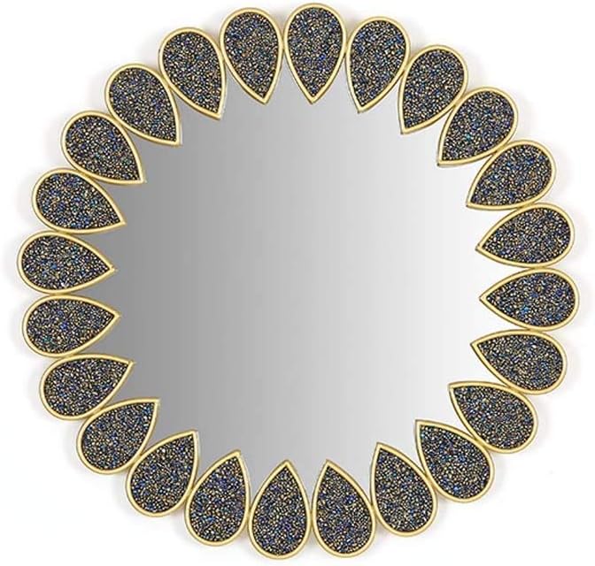 Teardrop Black Vægspejl - Luxware DK