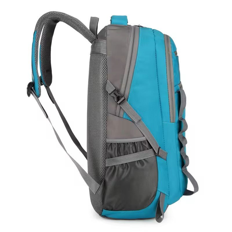 Vandrerygsæk 60X35X25 cm 55L i Blå - Luxware DK