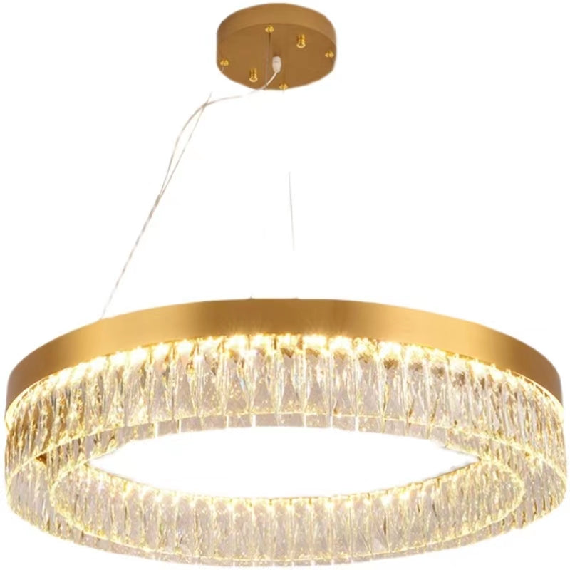 Luxware Galaxy Gold Krystallysekrone Ø60 cm - luxware-dk.myshopify.com