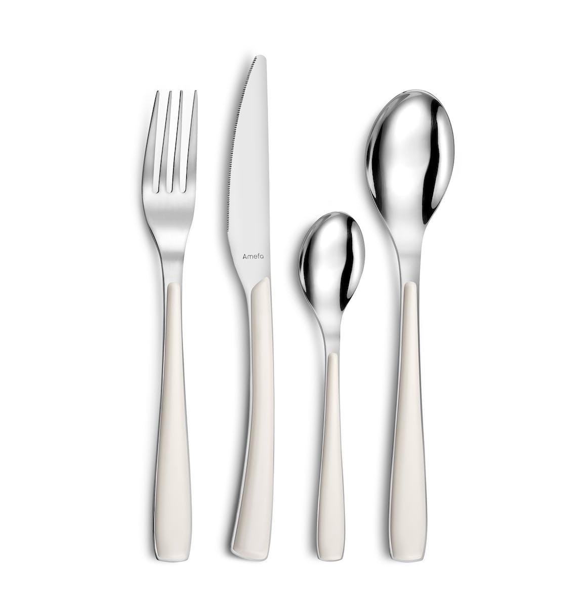 Zéphyr Silk Ivory - 24-piece cutlery set -  luxware-uk.myshopify.com