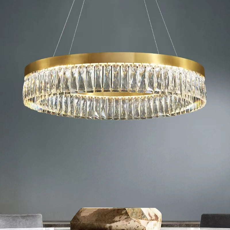 Luxware Galaxy Gold Krystallysekrone Ø60 cm - luxware-dk.myshopify.com