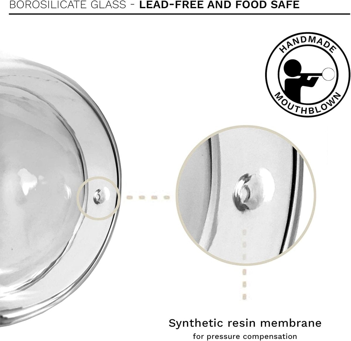 Creano Dobbeltlaget thermos glass 1x Green "Hummi" | 250ml - Luxware DK