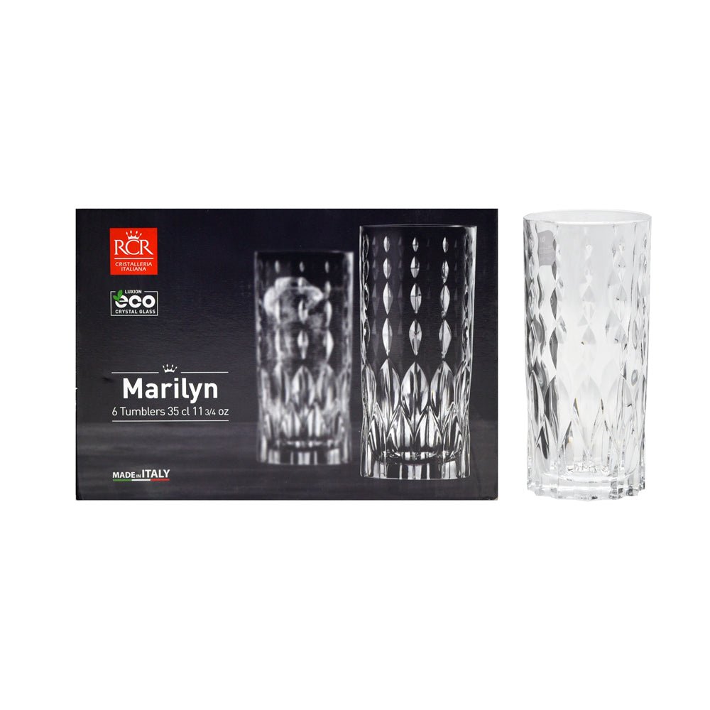 Drikkeglas RCR Marilyn 6 stk. - Luxware DK