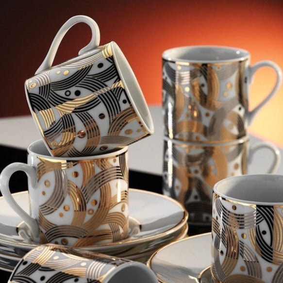 Espressokop 90ml. Dream 12 dele til 6 personer - Luxware DK