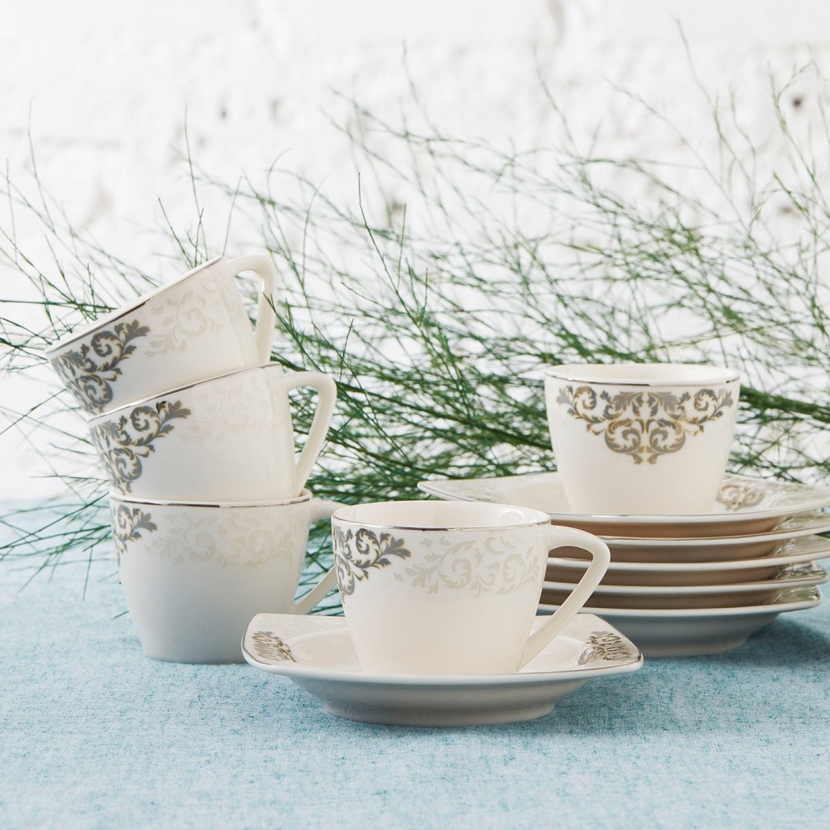 Espressokop 90ml. Nazende 12 dele til 6 personer - Luxware DK