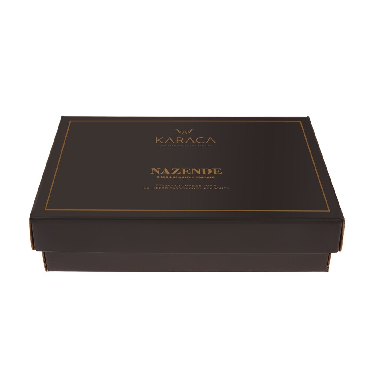 Espressokop 90ml. Nazende 12 dele til 6 personer - Luxware DK