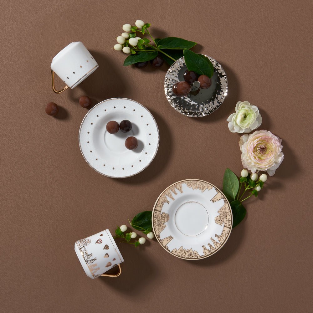 Espressokopper 90 ML. Cappadocia 4 dele til 2 personer - Luxware DK