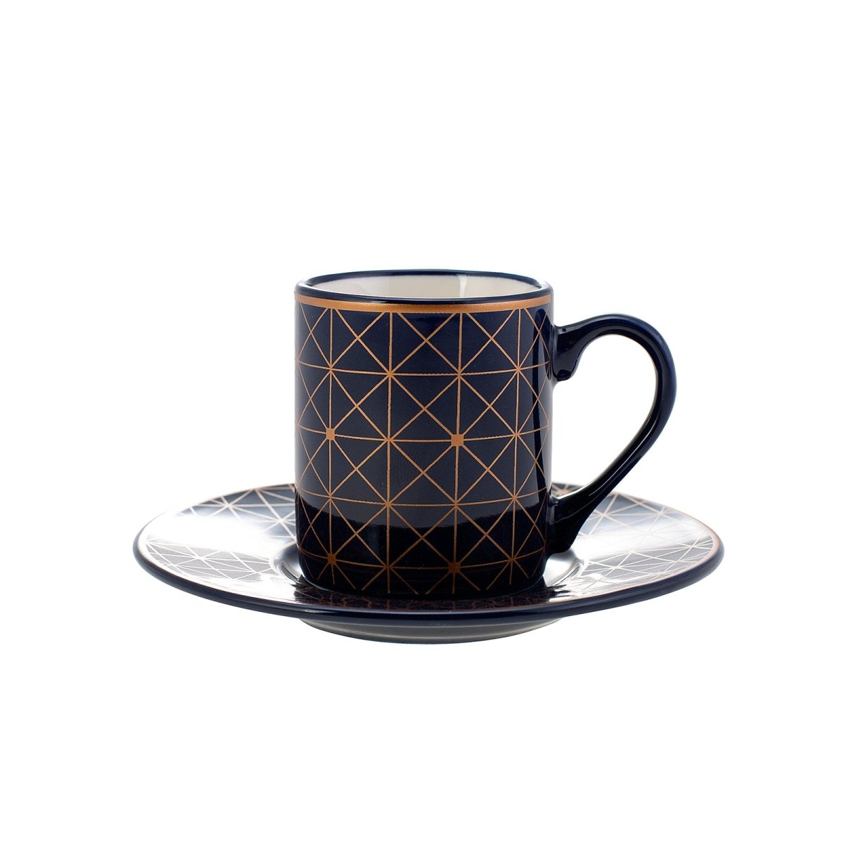 Espressokopper 90 ML. Kaffekopper Galaxy 4 dele til 2 personer - Luxware DK