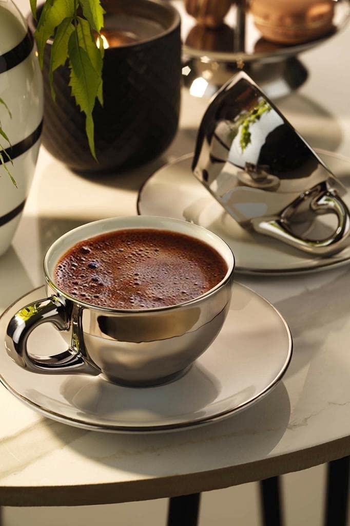 Espressokopper 90 ML. Stella 4 dele til 2 personer - Luxware DK