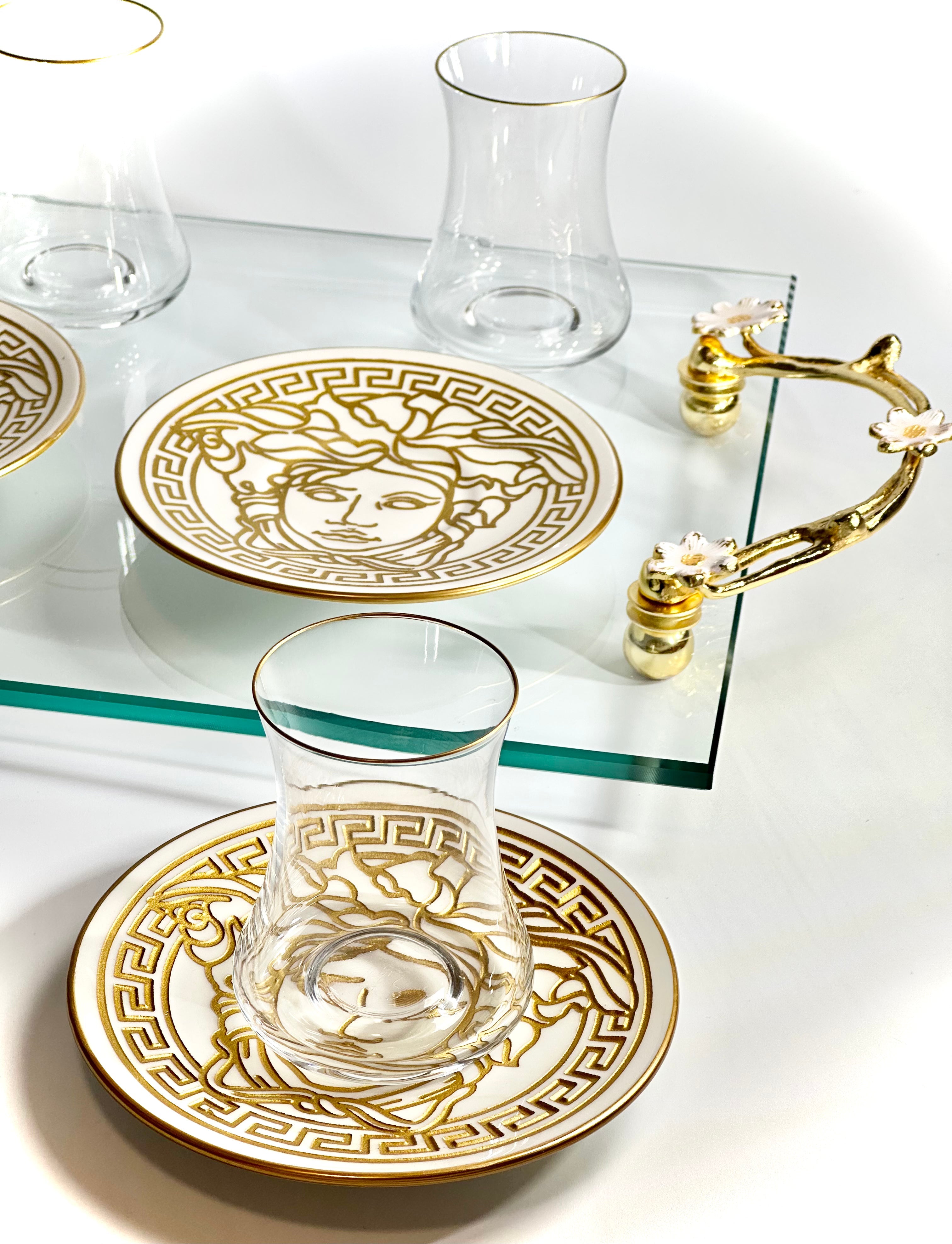 Luxury Tea Glasses Set for 6, 160ml -  luxware-uk.myshopify.com