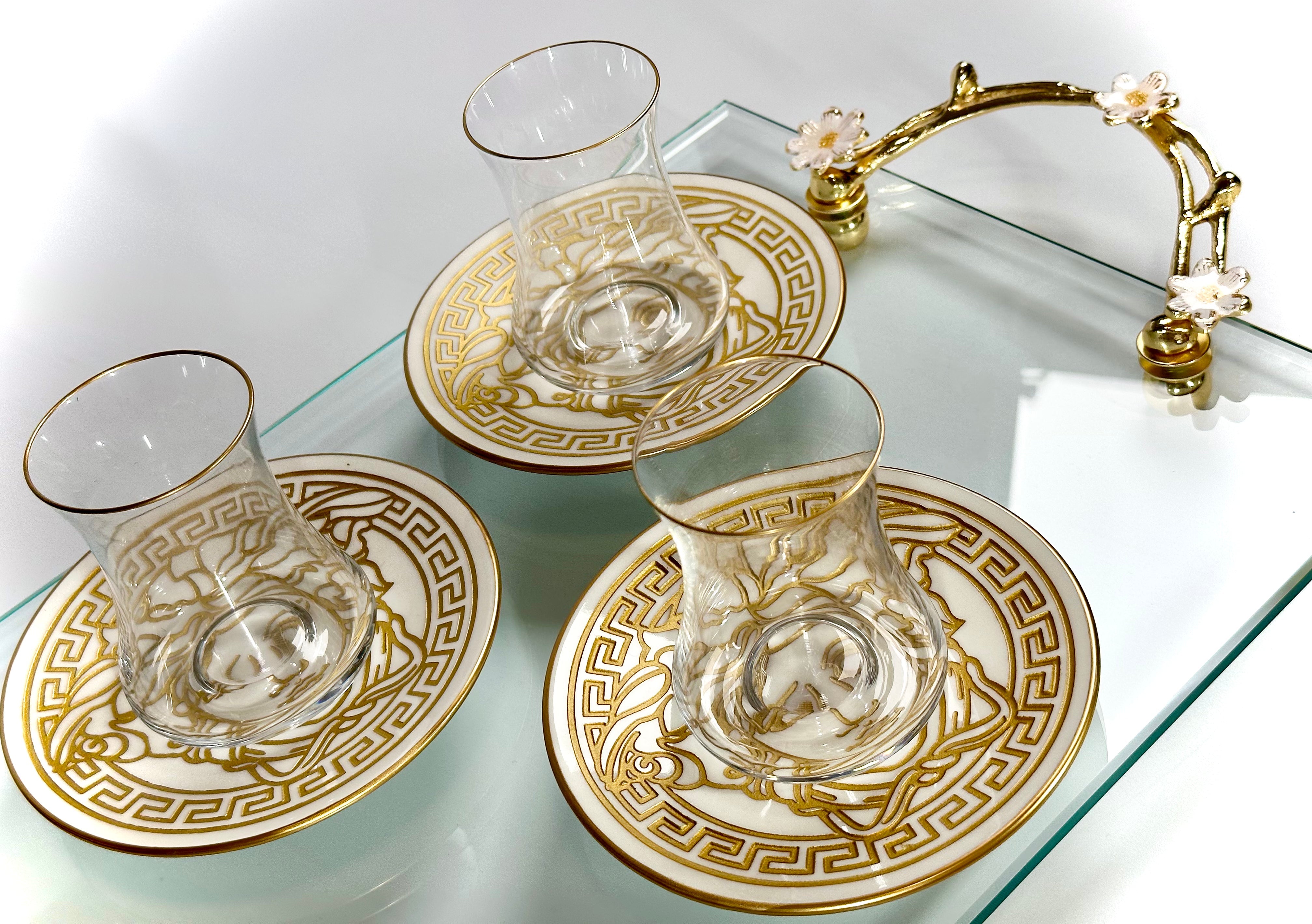 Luxury Tea Glasses Set for 6, 160ml -  luxware-uk.myshopify.com