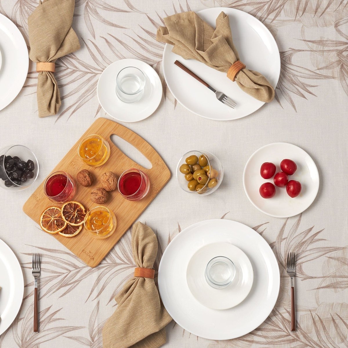 karaca Darcy White 26 dele til 6 personer morgenmadssæt - Luxware DK