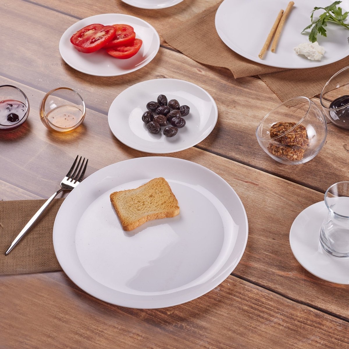 karaca Darcy White 26 dele til 6 personer morgenmadssæt - Luxware DK