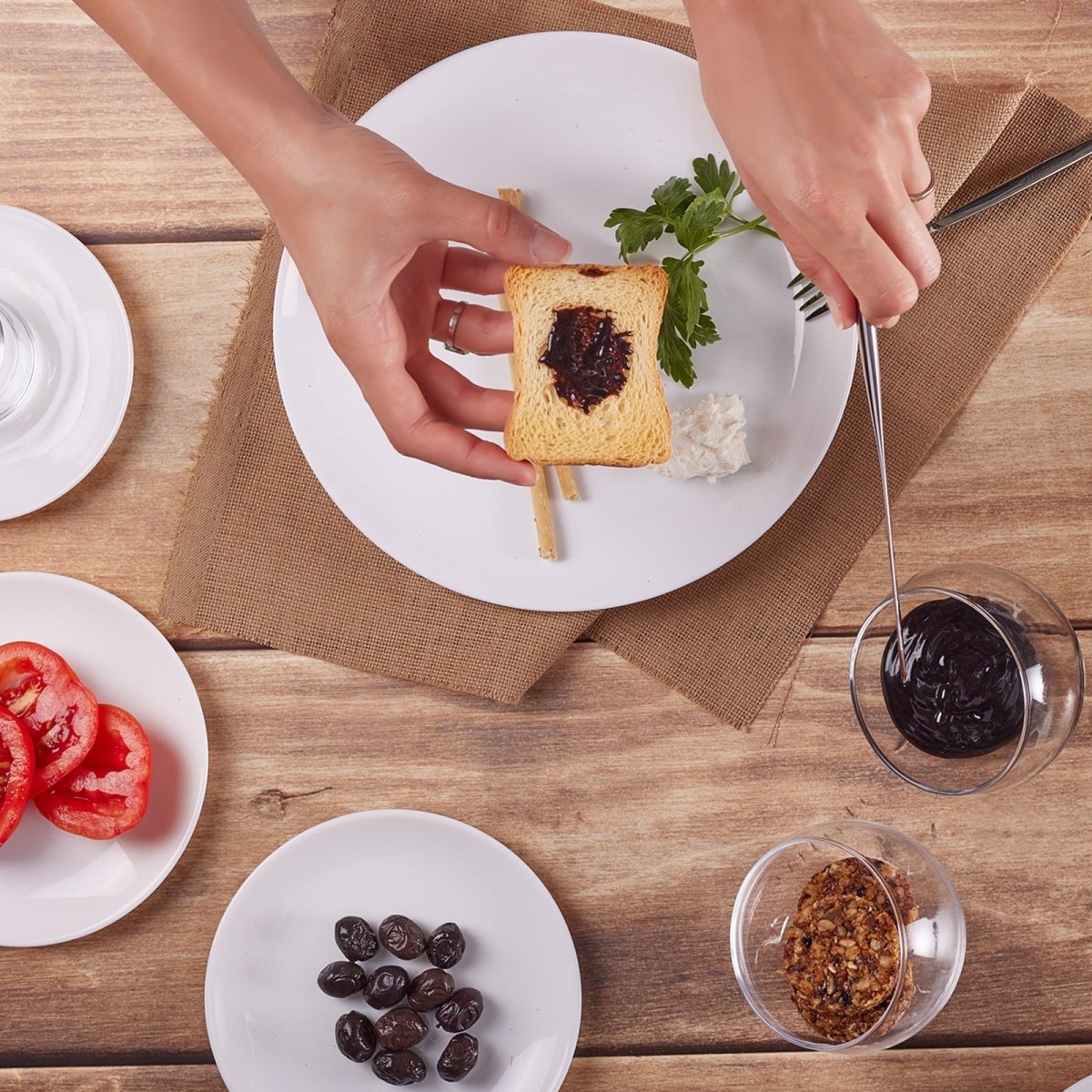 karaca Darcy White 26 dele til 6 personer morgenmadssæt - Luxware DK