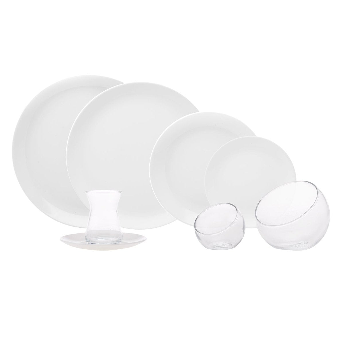 karaca Darcy White 26 dele til 6 personer morgenmadssæt - Luxware DK