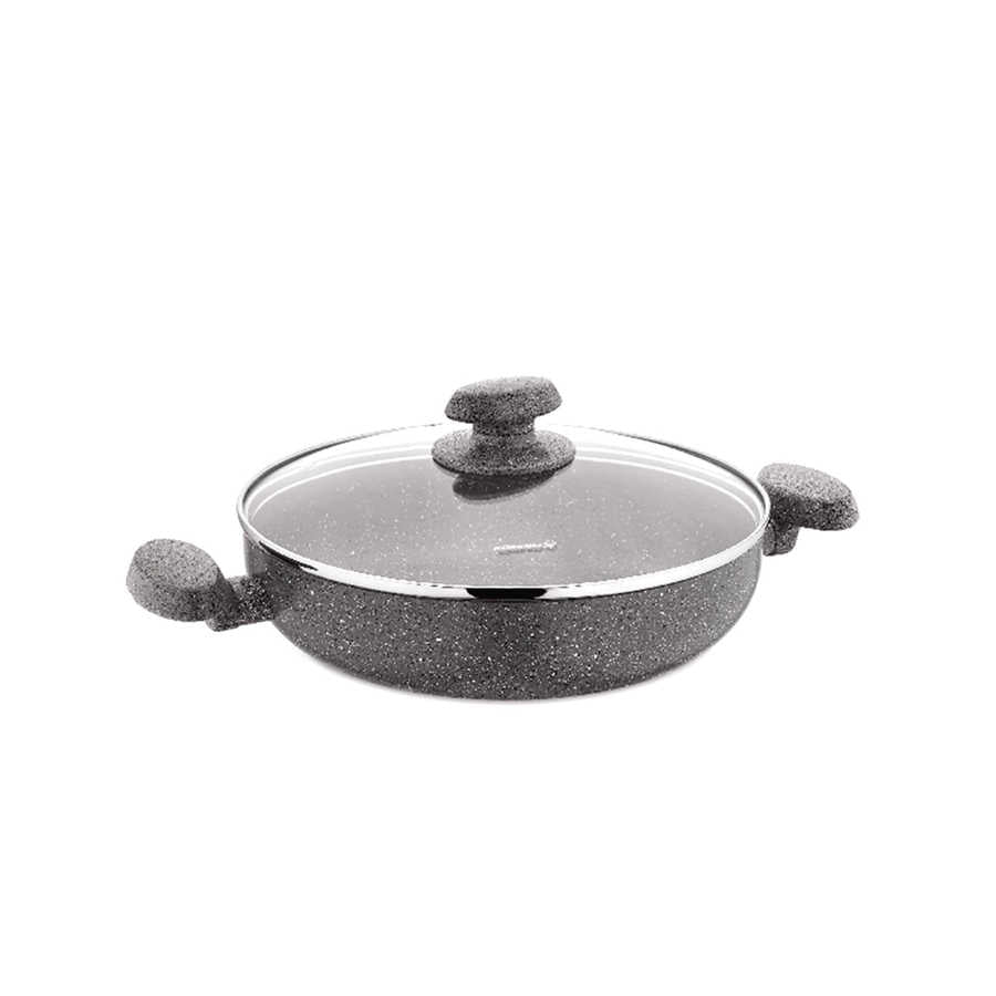 Korkmaz Mia Granit Aluminium Lav gryde 26x6,2cm - Luxware DK