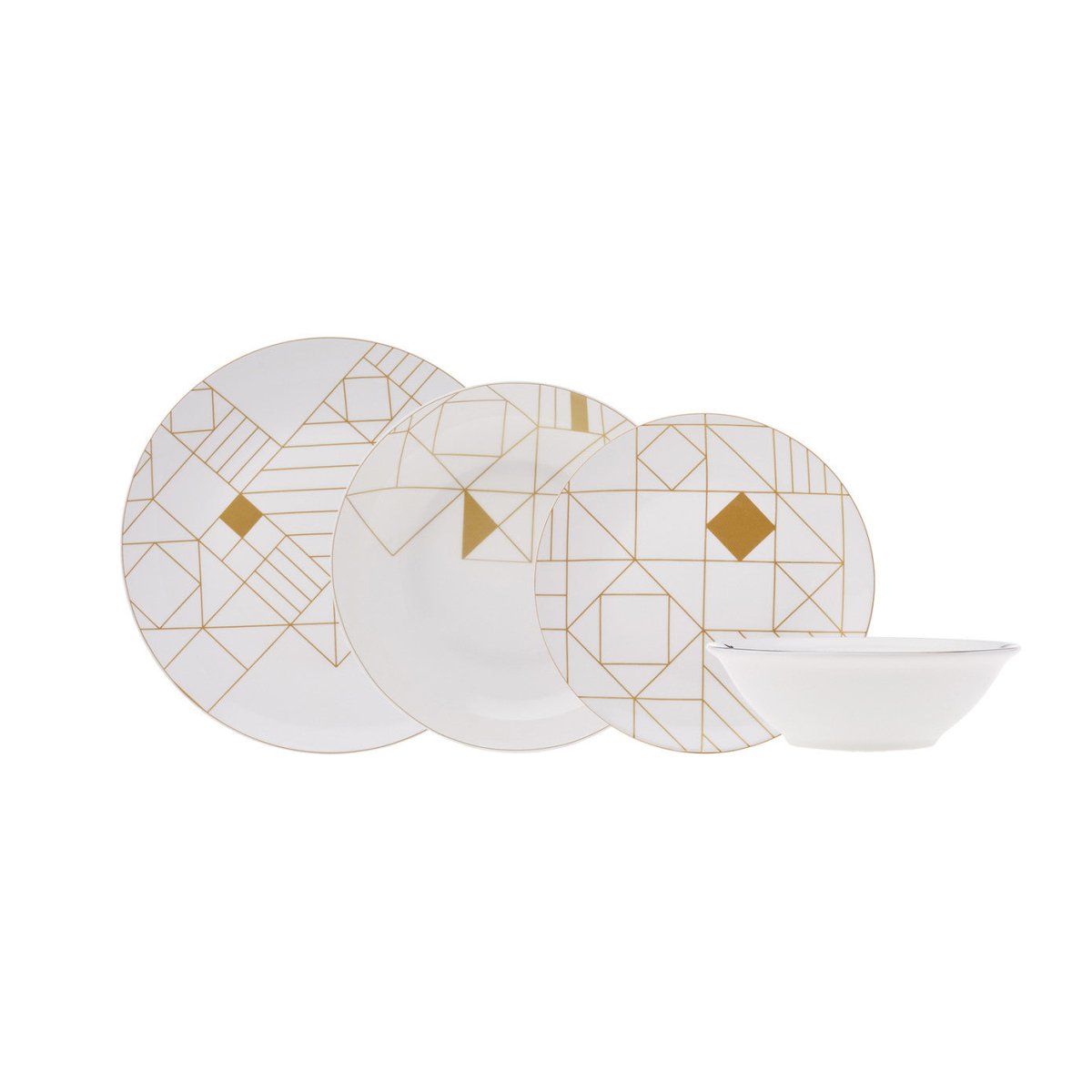 Middagssæt til 6 personer Karaca Jupiter. - Luxware DK