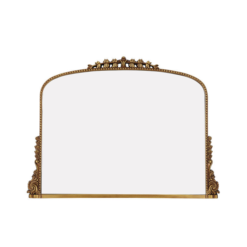 Mirror with antique gold color size 90x65cm