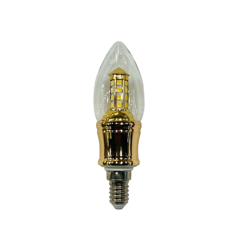 LED pære guld E14 - 4,5W (40W) Varm hvid