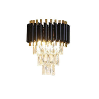Luxware Caesar Black Wall Lamp 25 cm.