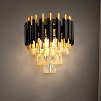 Luxware Caesar Black Wall Lamp 25 cm.