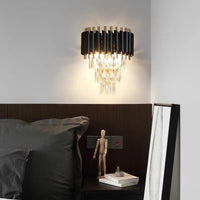 Luxware Caesar Black Wall Lamp 25 cm.