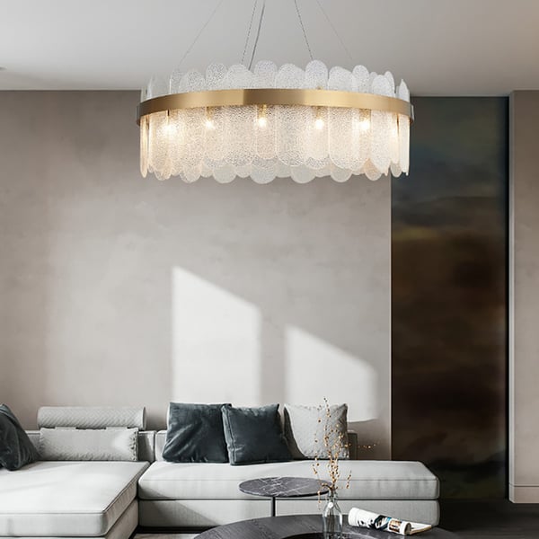 Luxware Frost Ring Lysekrone Ø40 cm - Luxware DK