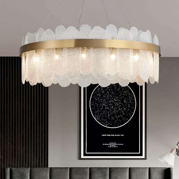 Luxware Frost Ring Lysekrone Ø40 cm - Luxware DK