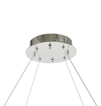 Halo Chrome Krystal Lysekrone Ø60 cm