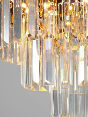 Lysekrone Caesar Sort/Guld Ø40 cm - Luxware DK